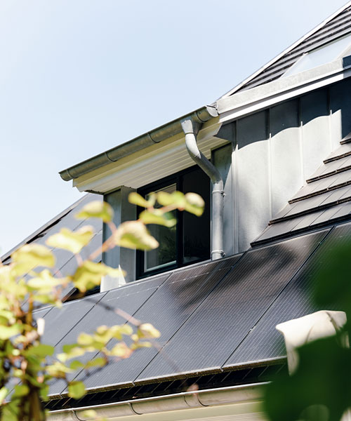 Haus mit Solaranalge